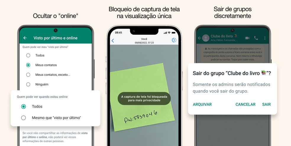 Whatsapp anuncia novas medidas de privacidade  — Foto: Divulgação/Whatsapp
