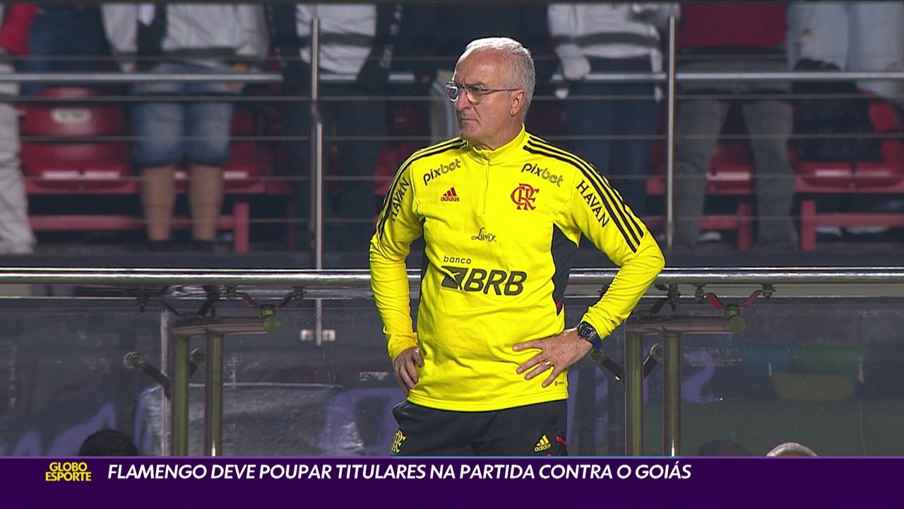 Com ótimos números no comando do Flamengo, Dorival deve poupar titulares contra o Goiás