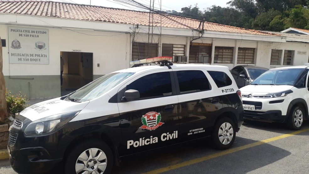Delegacia de São Roque (SP) — Foto: São Roque Notícias/Divulgação