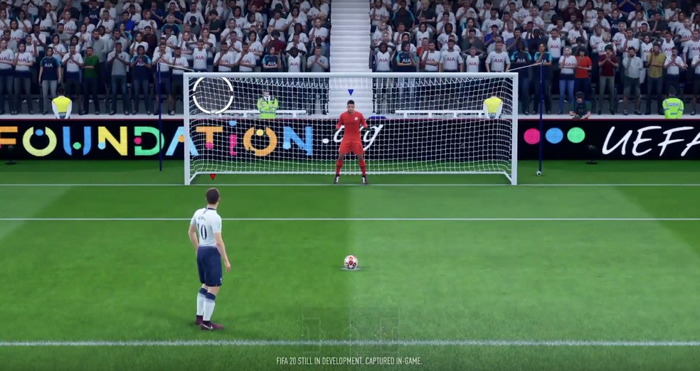 FIFA 20 terÃ¡ novo sistema de cobranÃ§as de penaltis â€” Foto: ReproduÃ§Ã£o / TechTudo