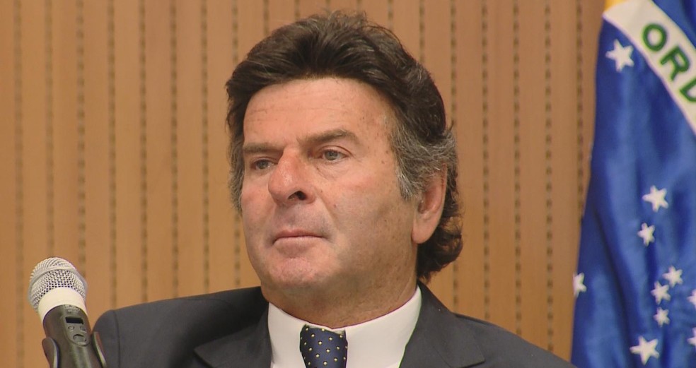 O ministro Luiz Fux, presidente do Tribunal Superior Eleitoral (Foto: Reprodução/NSC TV)