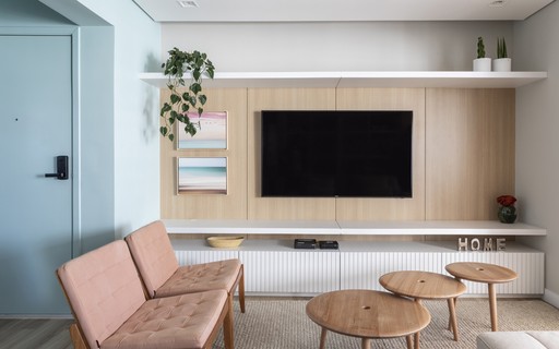 Apartamento Tem Bons Espacos De Armazenamento E Decoracao Em Tons Pastel Casa E Jardim Decoracao