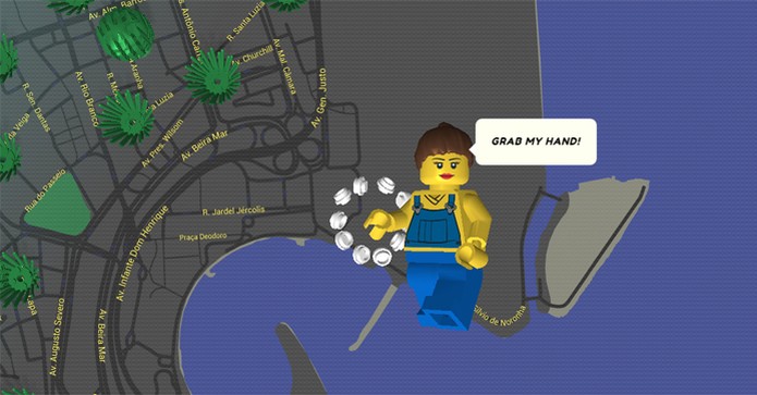Google Maps Lego (Foto: Reprodução/Brick Street View)