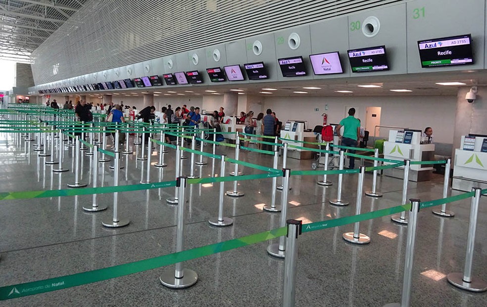 Governadora pediu cancelamento de voos internacionais com destino ao RN — Foto: Fernanda Zauli/G1