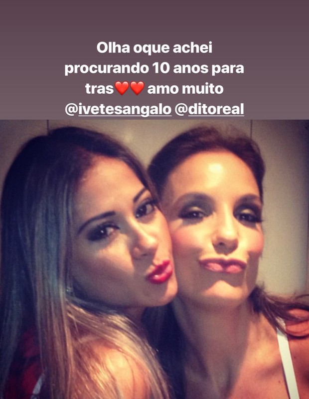 Mayra Cardi e Ivete Sangalo (Foto: Reprodução/Instagram)