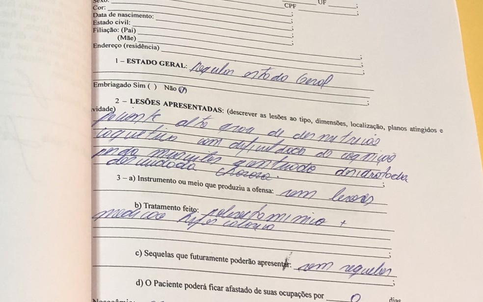 Laudo mdico aponta alto grau de desnutrio de idosa em Palmeiras de Gois  Foto: Paula Resende/G1