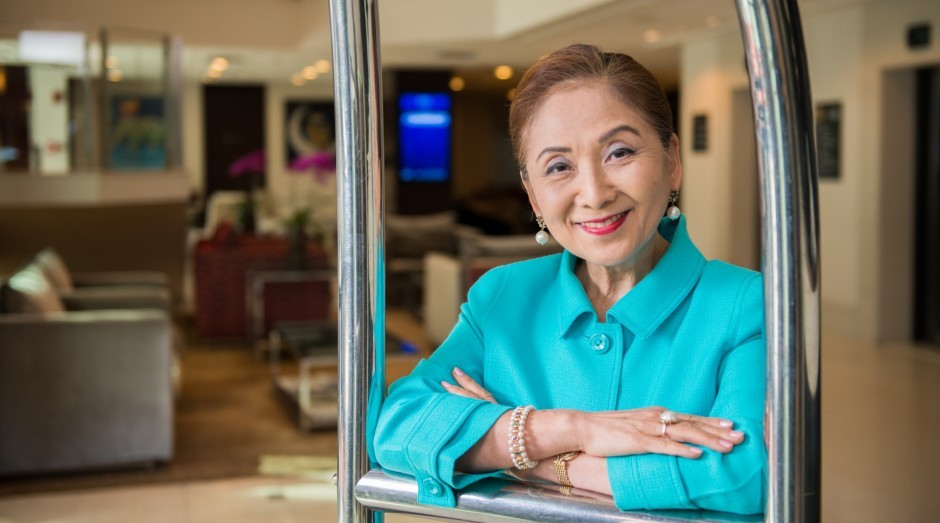 Chieko Aoki, fundadora da rede de hotéis Blue Tree (Foto: Divulgação)