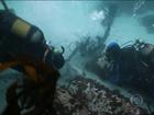 Mergulhadores encontram navio que afundou ao trazer escravos pro Brasil