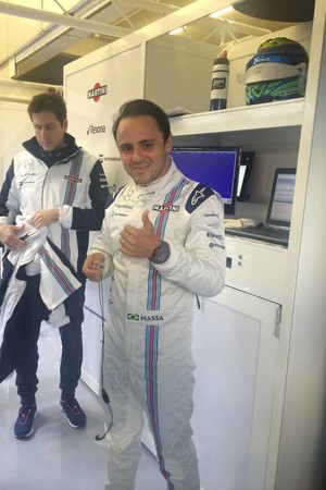 Felipe Massa - Williams - dia 3 - testes pré-temporada Jerez de la Frontera (Foto: Reprodução/Twitter)