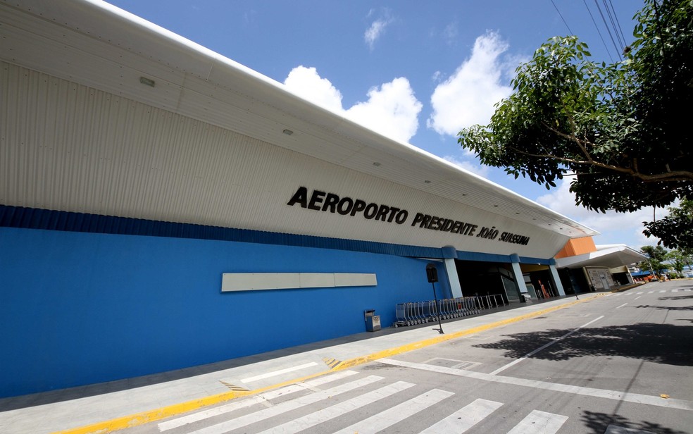 Aeroporto Presidente João Suassuna, em Campina Grande — Foto: Leonardo Silva/Jornal da Paraíba
