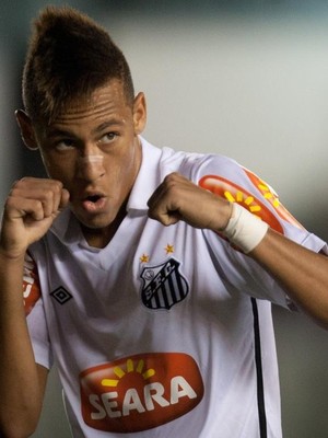 Neymar, atacante do Santos, carrega a marca da Seara (Foto: Reprodução)
