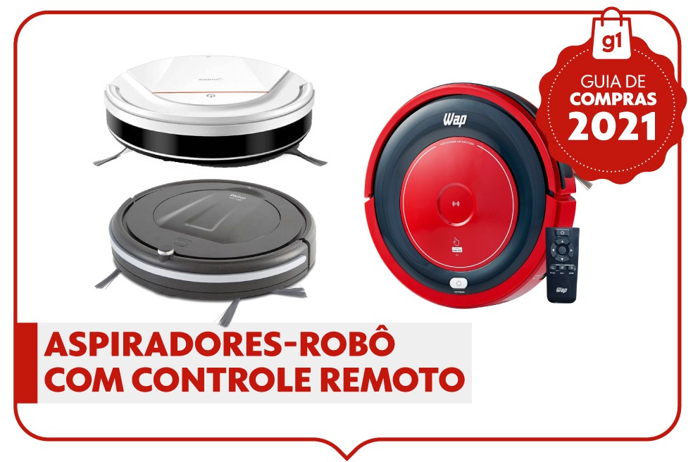 Aspiradores-robôs que têm controle remoto são considerados intermediários — Foto: g1