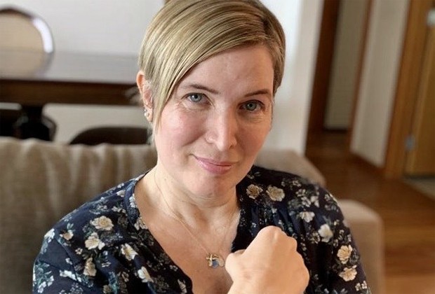 Luise Wischermann trava luta contra a esclerose múltipla (Foto: Reprodução/Instagram)