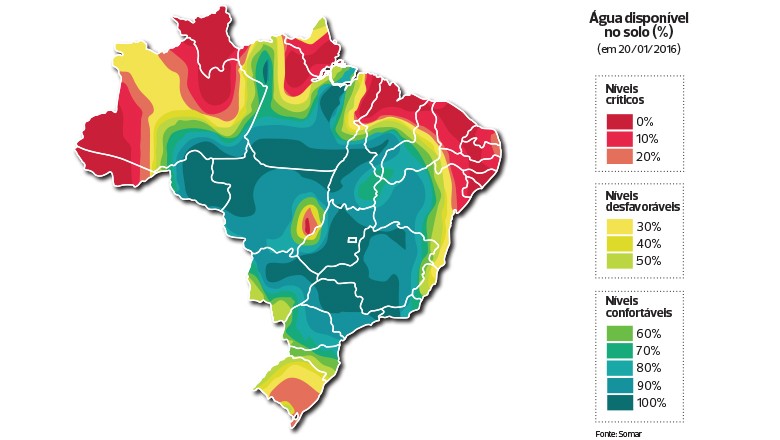 previsão-do-tempo-agricultura-globo-rural-clima (Foto: Revista Globo Rural)
