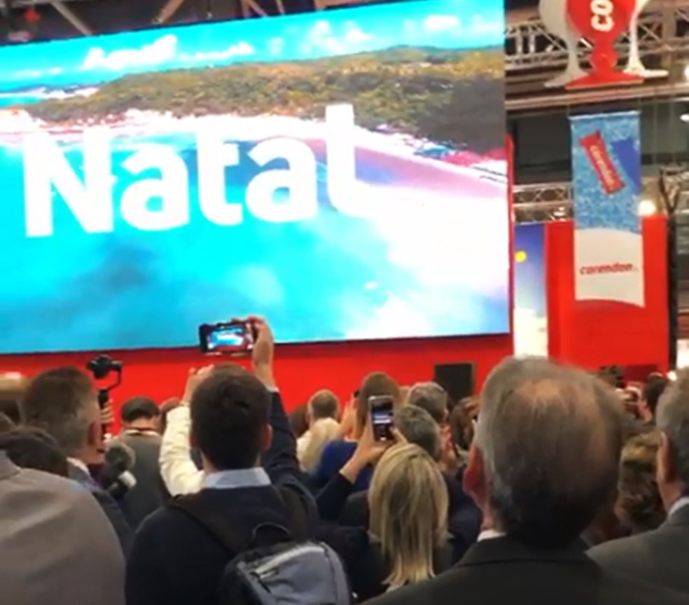 Potencialidades turísticas do RN foram apresentadas em feira de turismo na Holanda — Foto: Divulgação