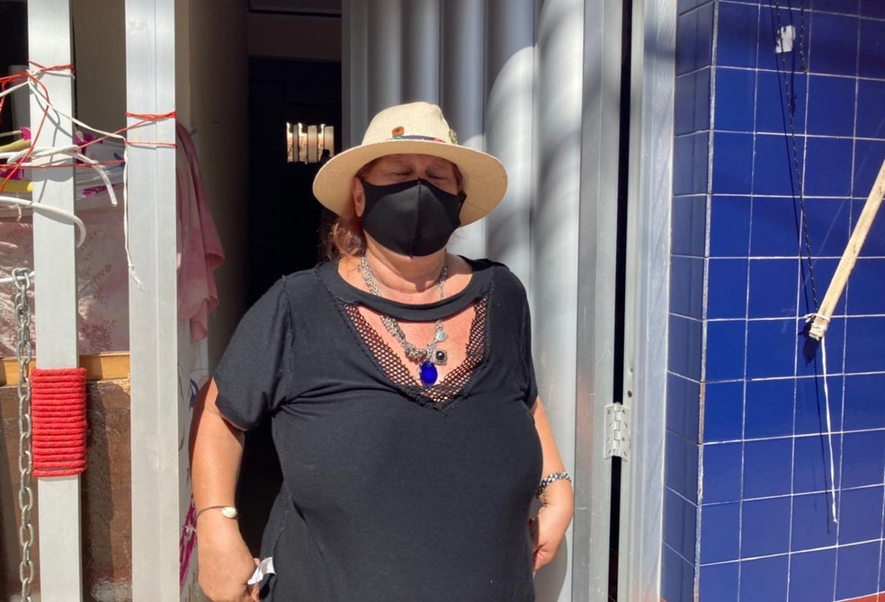 Martha Barros, moradora da região  — Foto: Joelma Gonçalves/G1