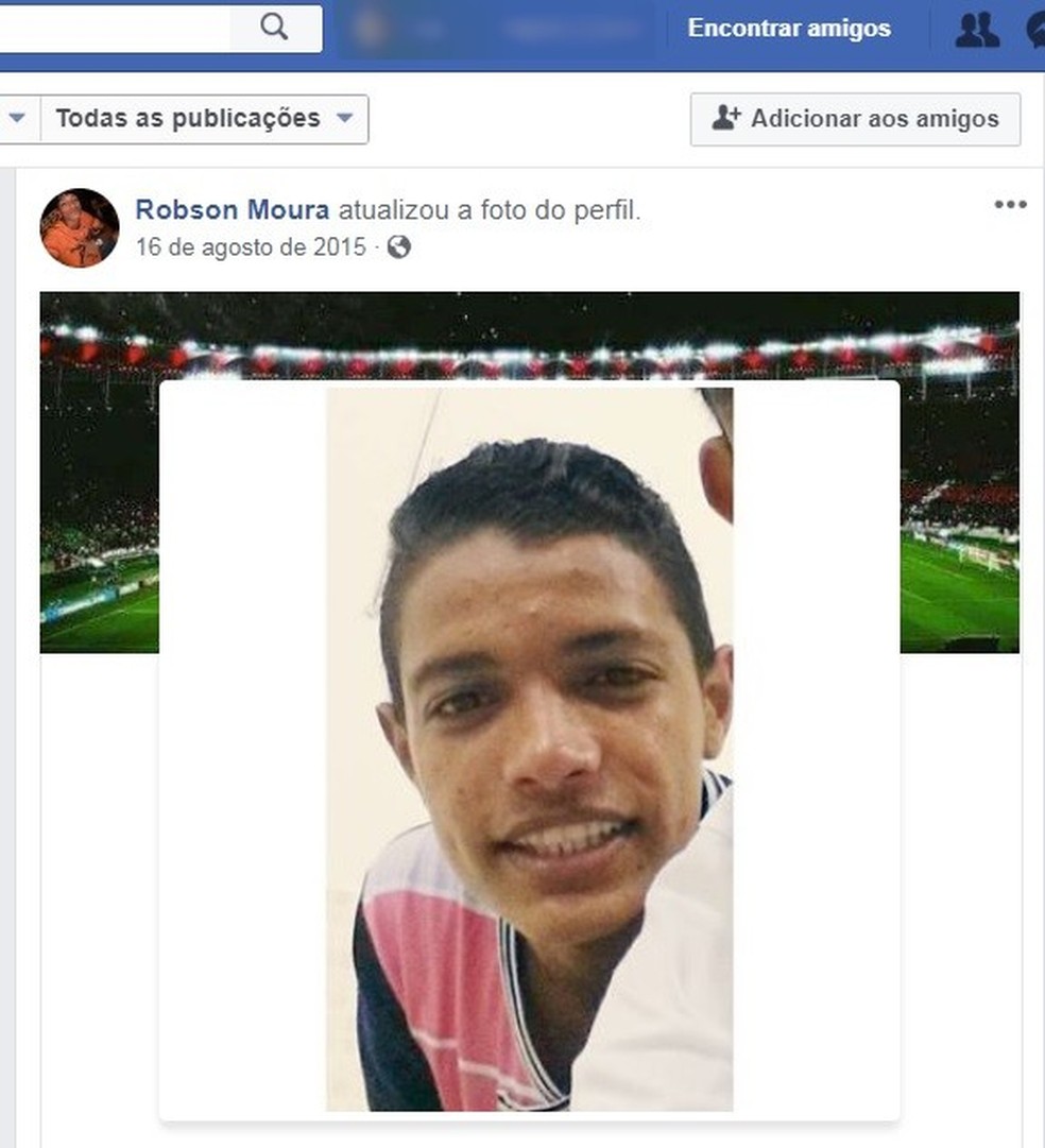 Jovem de 19 anos Ã© executado com cinco tiros dentro de casa em bairro de Rio Branco (Foto: ReproduÃ§Ã£o/Facebook)