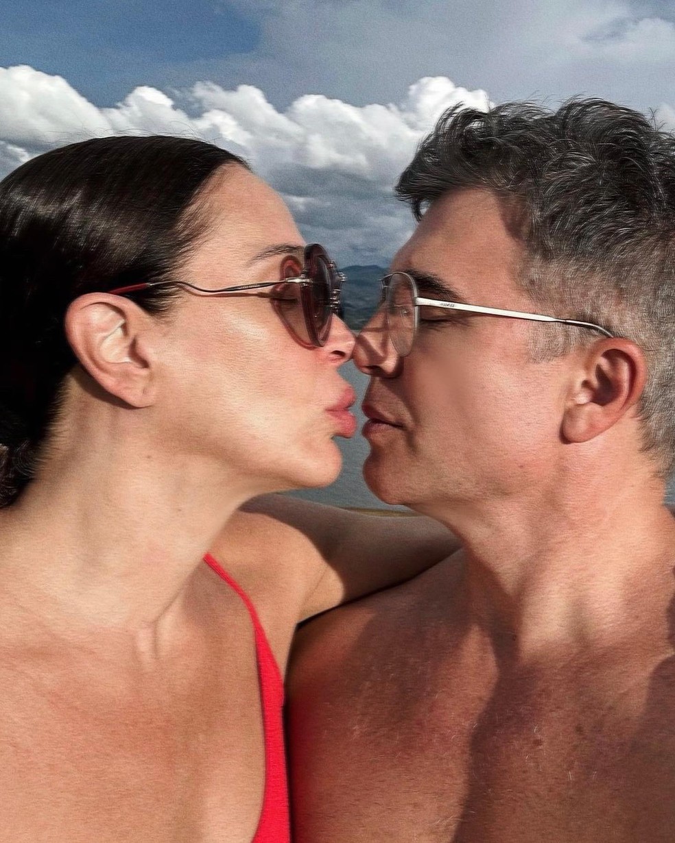 Claudia e Jarbas &mdash; Foto: Reprodu&ccedil;&atilde;o do Instagram