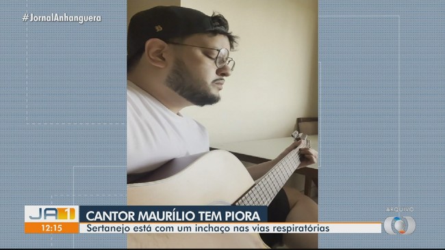 Cantor Maurílio tem piora no quadro de saúde, em Goiânia