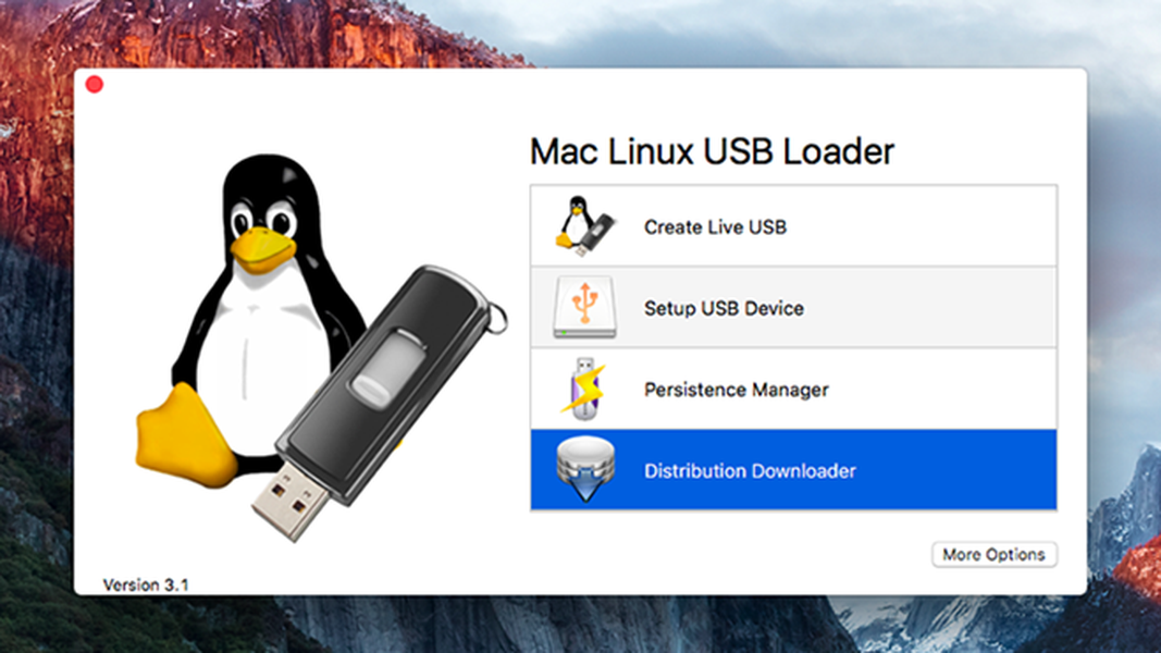 mac linux usb loader for pc