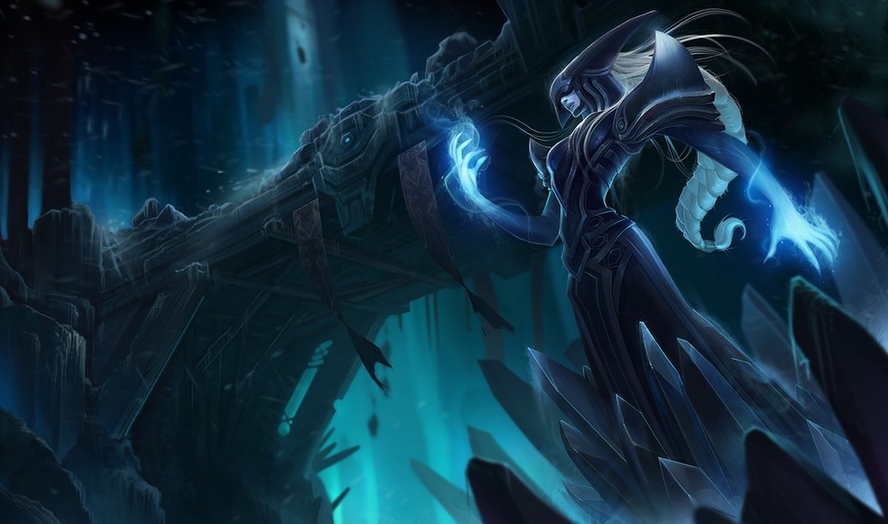 Lissandra ganhou uma marcante tela de login (Foto: Divulgação/Riot Games)