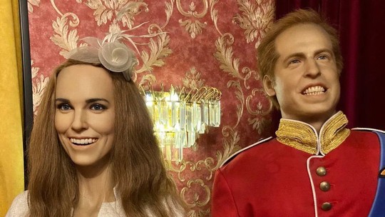 Museu de cera é criticado por estátuas de William e Kate Middleton; veja comentários