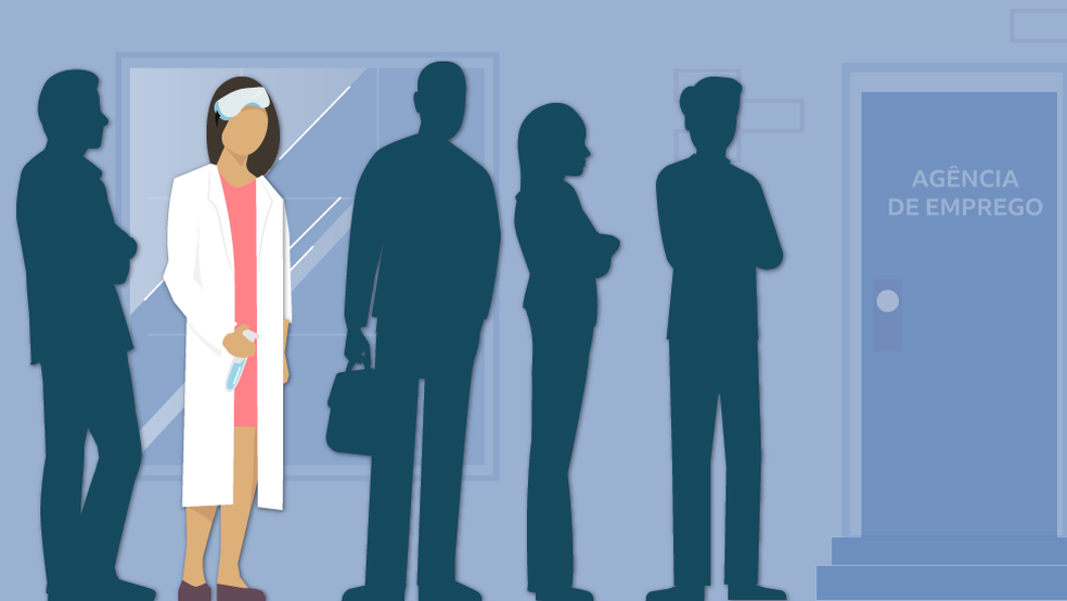 Jovens doutores de diversas áreas de atuação estão enfrentando dificuldades no mercado de trabalho (Foto: CECILIA TOMBESI/BBC NEWS)