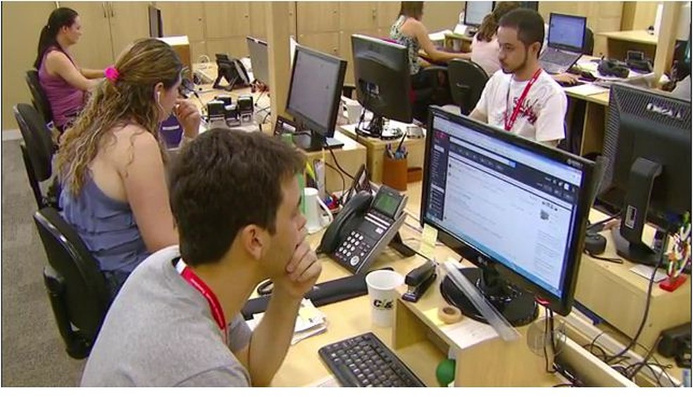 Plataforma de empregos do Metrópole Digital oferece 24 vagas de trabalho na área de TI com salários de até R$ 7 mil — Foto: Reprodução/EPTV