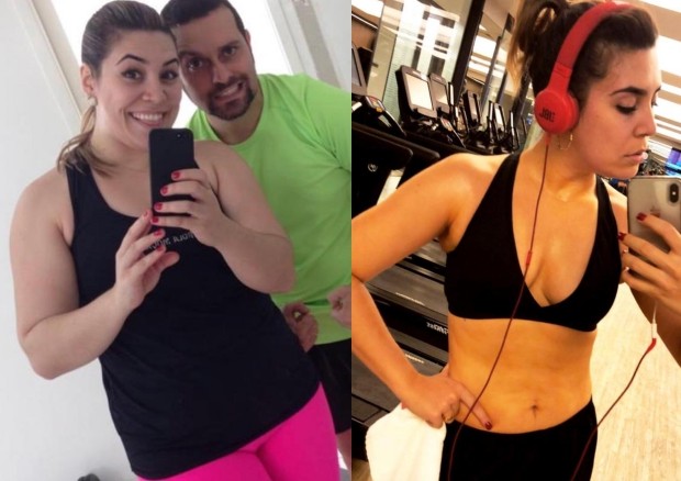 Naiara Azevedo faz antes e depois de eliminar 30 kg (Foto: Reprodução/Instagram)