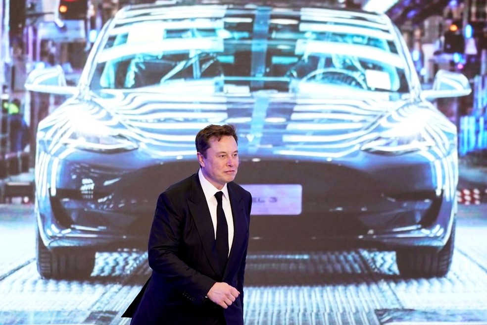 Elon Musk é CEO da Tesla — Foto: Reuters