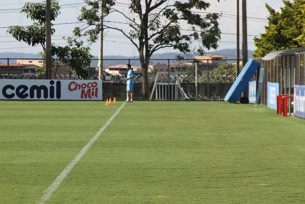 Fred faz trabalho em campo, e David é liberado para preparação física no Cruzeiro