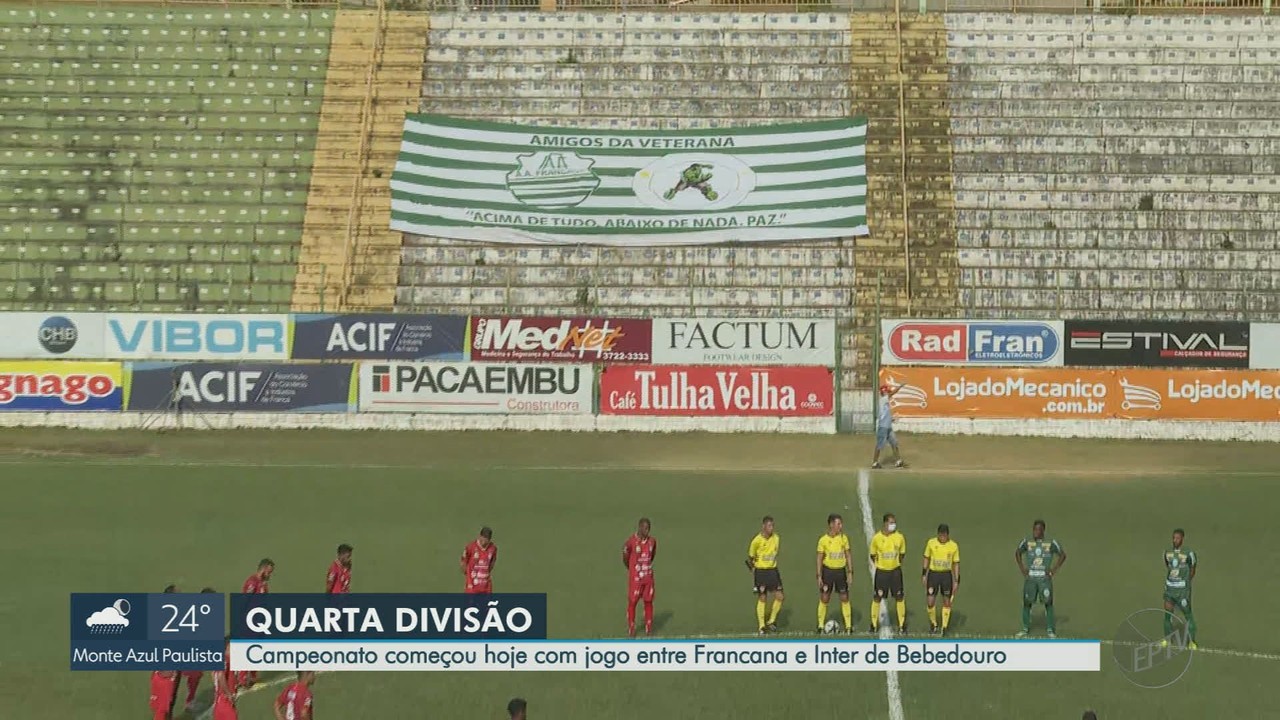 Francana vence a Inter de Bebedouro pela 4ª divisão do Campeonato Paulista