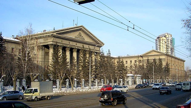 Novosibirsk, capital da Sibéria, na Rússia (Foto: Wikimedia Commons)