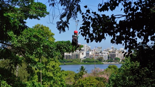 Parque da Catacumba, na Zona Sul do Rio, foi concedido a Lagoa Aventuras por 25 anos