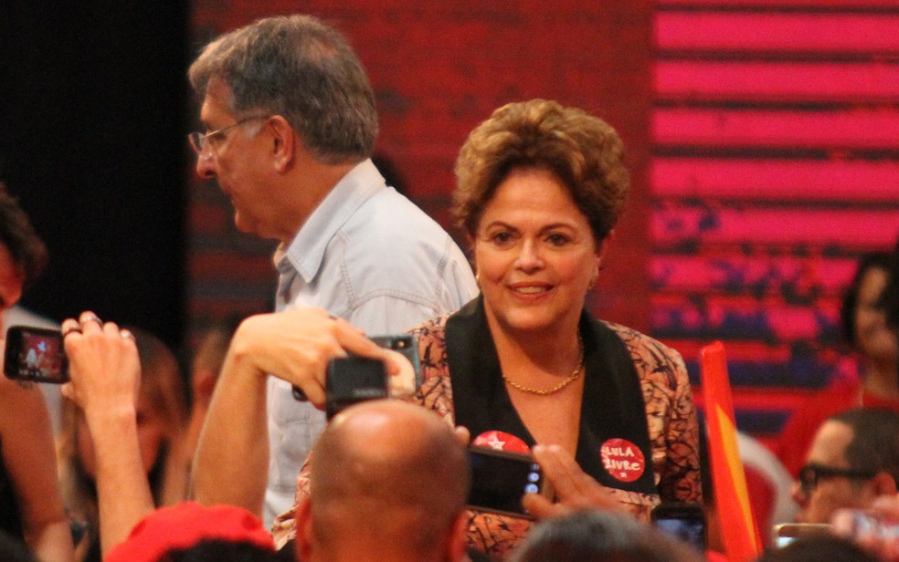 A ex-presidente Dilma Rousseff — Foto: Fernando Moreno/Futura Press/Estadão Conteúdo