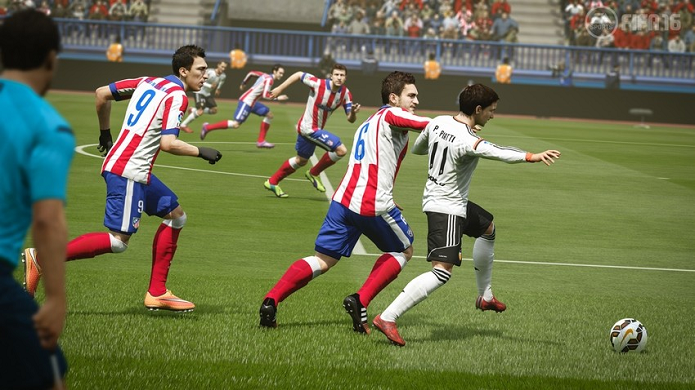 Marcação é fundamental em Fifa 16 (Foto: Divulgação/EA Sports)