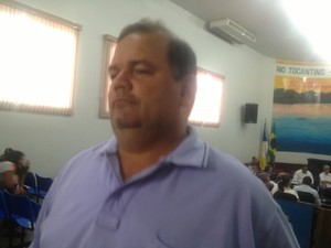 Wilson Castilho, presidente do Gurupi fala das dificuldades com o clube (Foto: Vilma Nascimento/GloboEsporte.com)