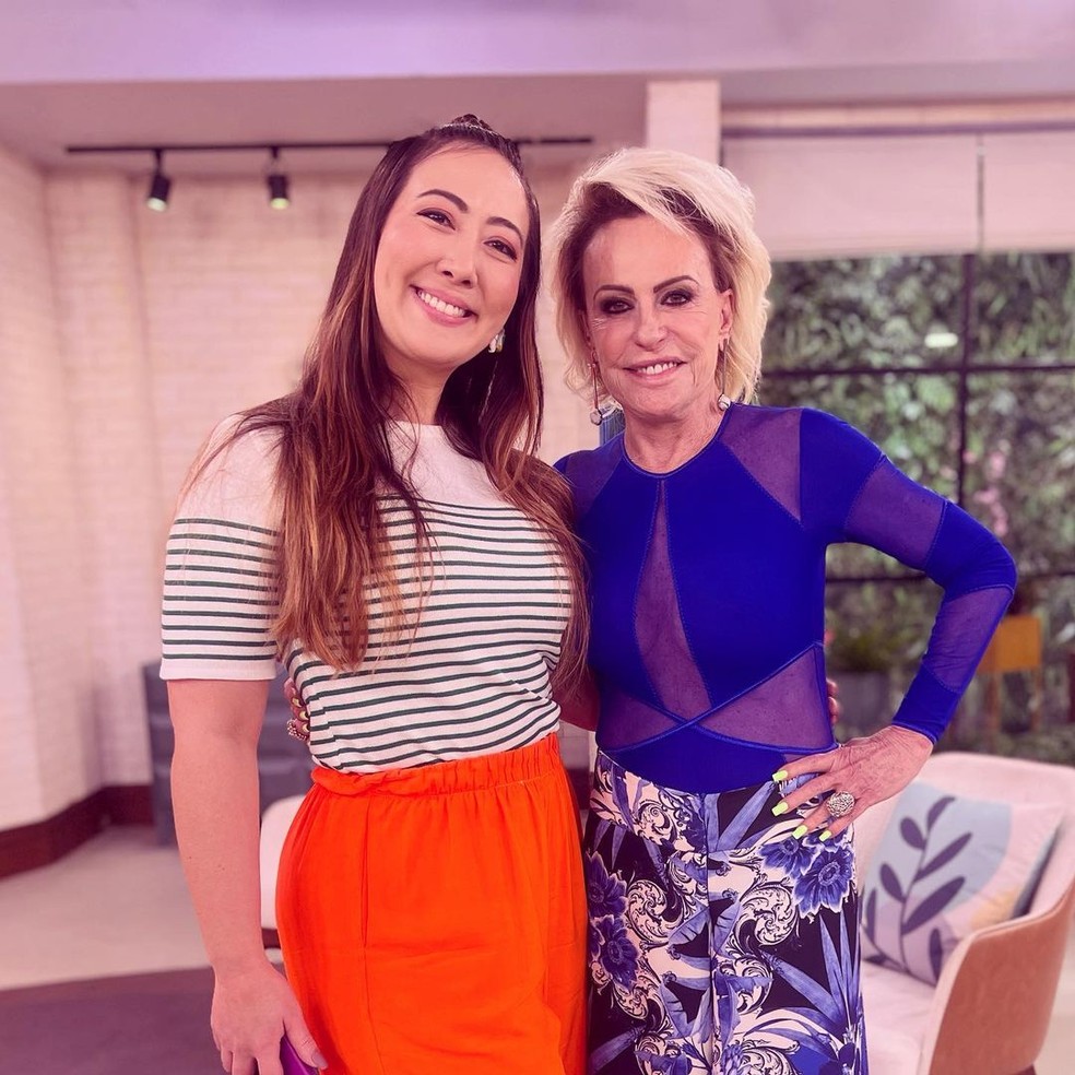 Ju Massaoka e Ana Maria Braga — Foto: Reprodução/Instagram