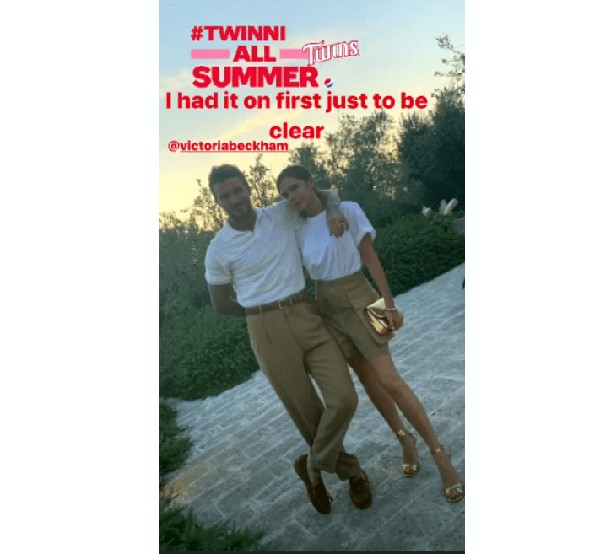 David e Victoria Beckham (Foto: Instagram)