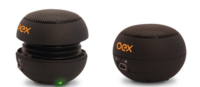 Mini caixa de som Oex permite amplificar o som do celular Android (Foto: Divulgação/OEX)