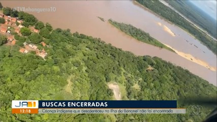 Buscas pela criança indígena que despareceu na Ilha do Bananal são encerradas