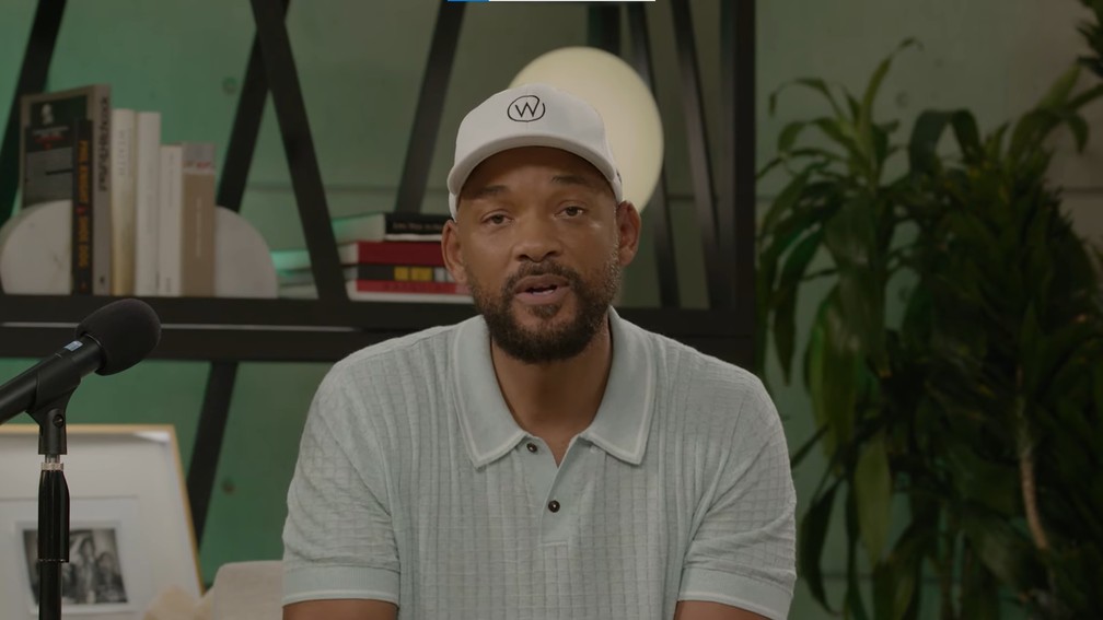 Will Smith fala sobre tapa que deu em Chris Rock — Foto: Reprodução