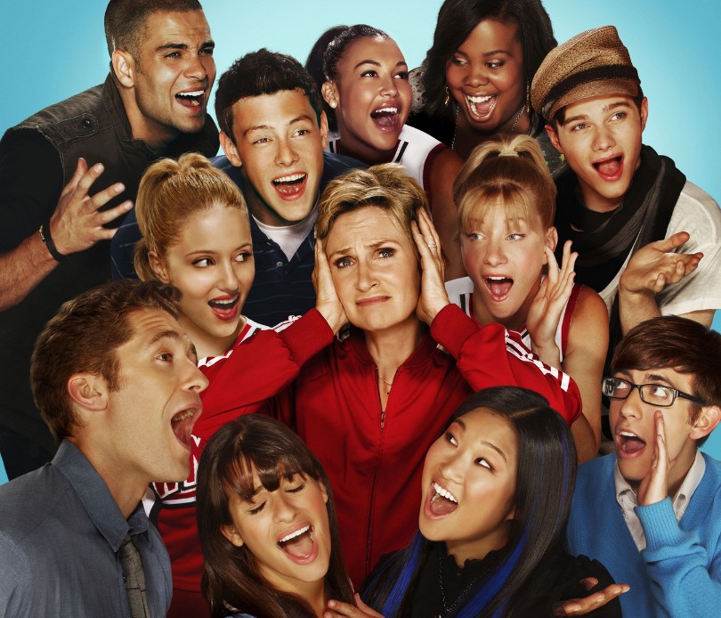 O elenco de Glee (Foto: Reprodução)