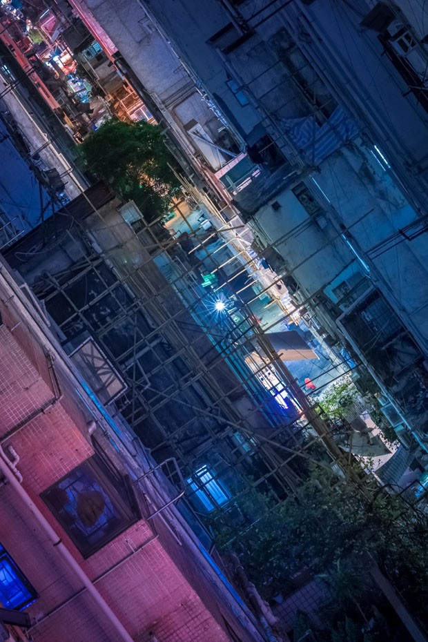 Fotógrafo captura imagens impressionantes da China de madrugada (Foto: Divulgação)