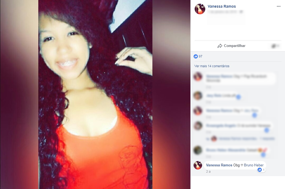 Vanessa Tito Poquiviqui Ramos, de 21 anos, foi encontrada morta no dia 31 de janeiro (Foto: Facebook/Reproduo)