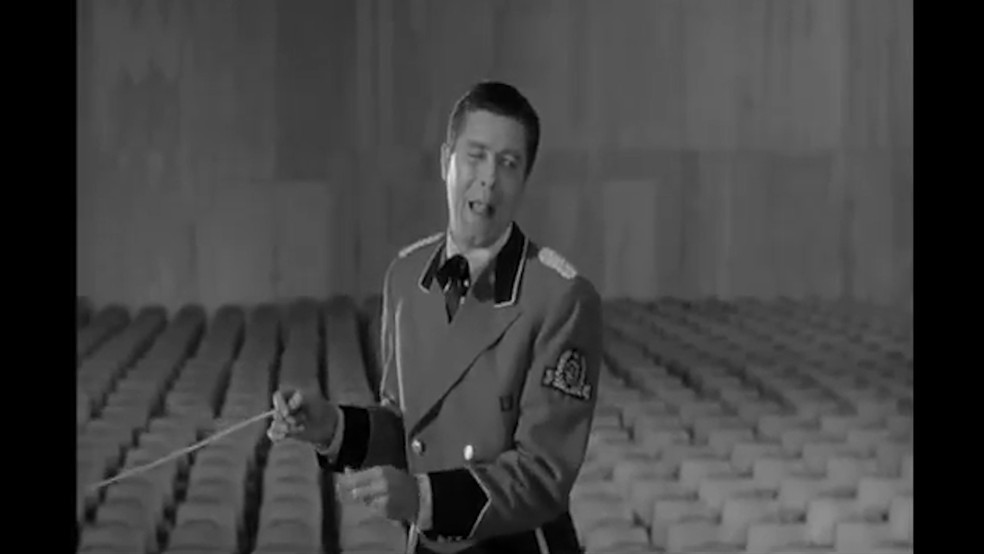 Jerry Lewis em cena de O Mensageiro Trapalhão (Foto: Reprodução)