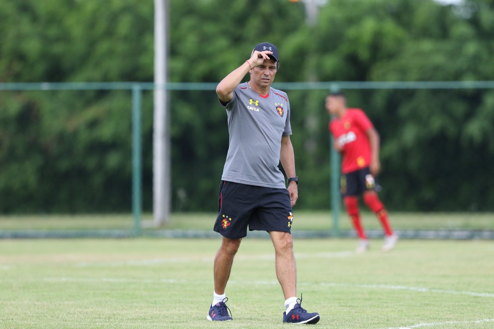 Milton Cruz foi a grande aposta do Sport — Foto: Aldo Carneiro/Pernambuco Press