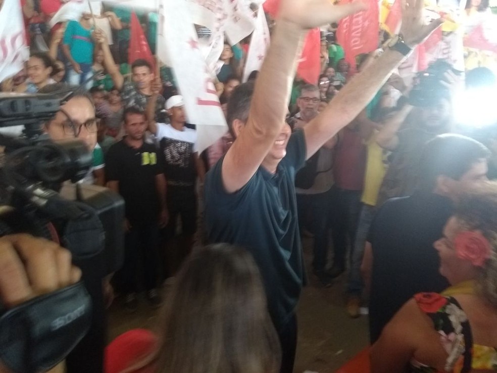 Candidato diz que se sente preparado para assumir cargo e que vai debater propostas durante a campanha (Foto: Aline Vieira/Rede Amazônica Acre)
