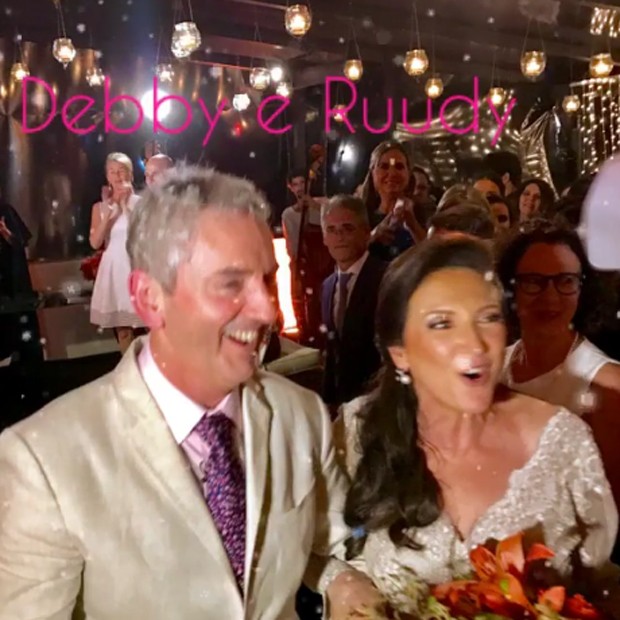 Débora Olivieri e o marido, Ruud Dankers  (Foto: Reprodução/Instagram)