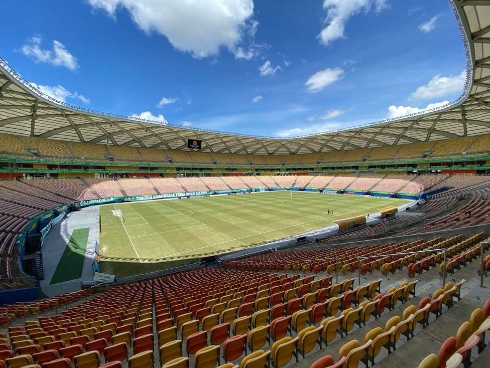 Arena da Amaz&ocirc;nia recebe Guarani x Vasco nesta quinta &mdash; Foto: R&ocirc;mulo Almeida
